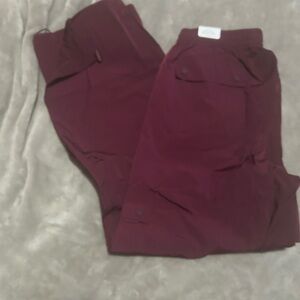 PINK Women’s Maroon Cargo Pants